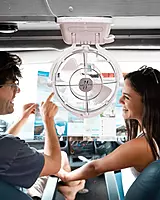 SEEKR Sirocco II Elite Fan 12/24V Auto-Sensing Brushless DC