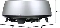 by Caframo, Stor-Dry, Warm Air Circulator for Boats and RVs, Low Power Draw, 120V AC, 70 Watts, Corrosion-Proof Metal