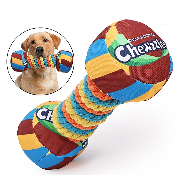Durable Rope Dumbbell Dog To