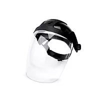Sellstrom DP4 Face Shield - Lightweight Mask with High Impact Crown & Ratchet Headgear for Work, Grinding
