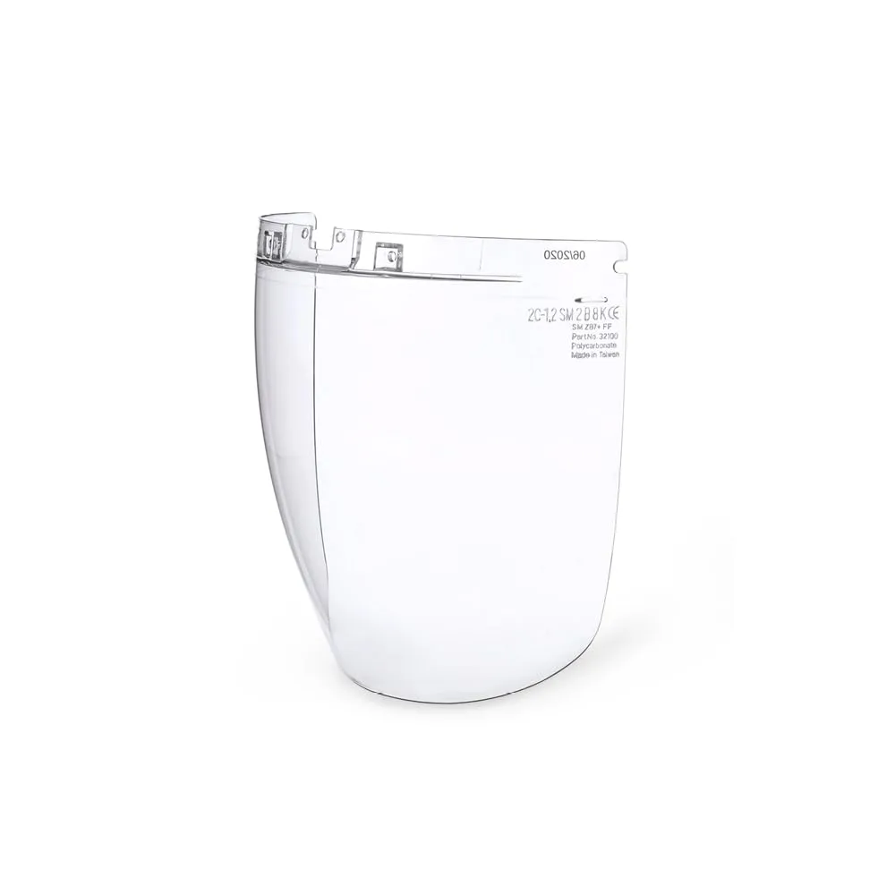 Sellstrom Replacement Window for Face Shield DP4 Multi-Purpose Safety Mask, Polycarbonate, Anti-Fog Coated, Clear Tinted
