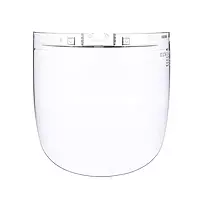 Sellstrom Replacement Window for Face Shield DP4 Multi-Purpose Safety Mask, Polycarbonate, Anti-Fog Coated, Clear Tinted