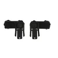 Sellstrom Faceshield Adapter, Slotted, 1 Pair, Black, S61970