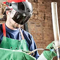 Sellstrom Faceshield Flip Window, Shade 5 IR, 8x8in