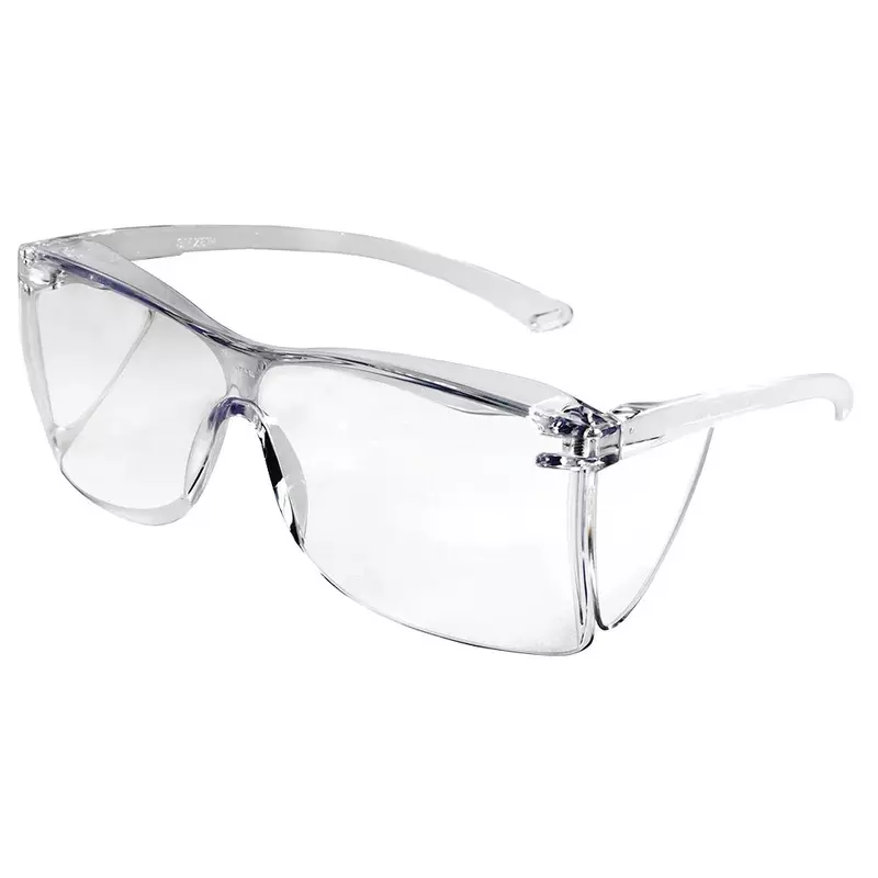 Sellstrom Lightweight, Over-The-Glass Safety Glasses, Protective Eyewear, Clear Lens, Clear Frame with Side shields (Qty 1)