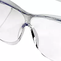 Sellstrom Lightweight, Over-The-Glass Safety Glasses, Protective Eyewear, Clear Lens, Clear Frame with Side shields (Qty 1)