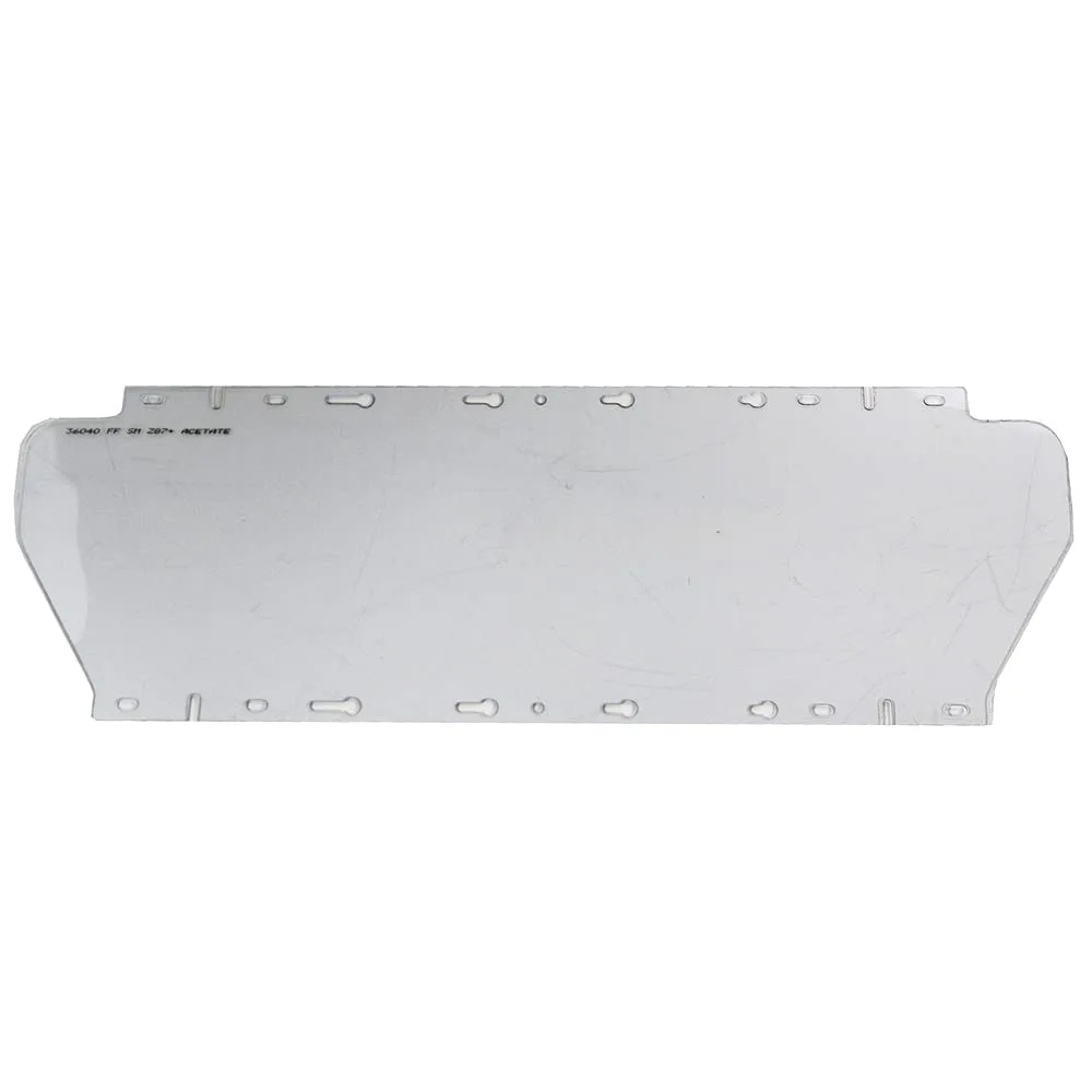 Sellstrom Replacement Window for 380 Series Safety Face Shields, Anti-Fog Coating Acetate, Clear Tint, S36040