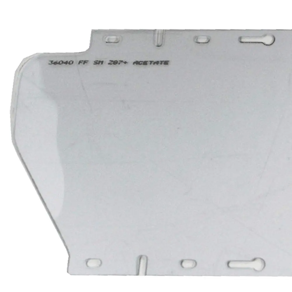 Sellstrom Replacement Window for 380 Series Safety Face Shields, Anti-Fog Coating Acetate, Clear Tint, S36040