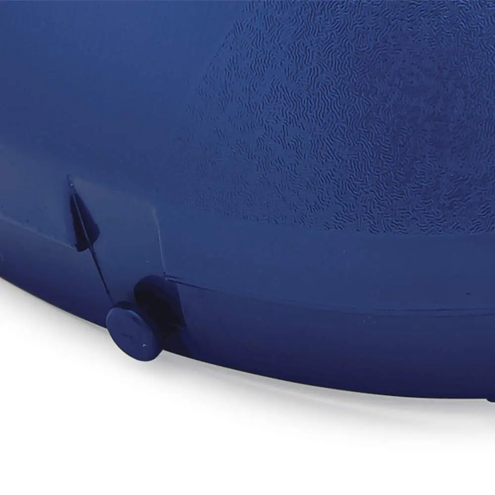 Sellstrom Single Crown Safety Face Shield with Ratchet Headgear (Window Not Included), Plastic, Blue