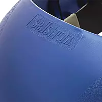 Sellstrom Single Crown Safety Face Shield with Ratchet Headgear (Window Not Included), Plastic, Blue