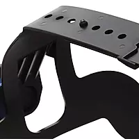 Sellstrom Single Crown Safety Face Shield with Ratchet Headgear (Window Not Included), Plastic, Blue