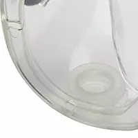 Sellstrom Flexible, Soft, Indirect Vent, Protective Safety Goggle, Clear Body, Uncoated, Clear Lens, Black Adjustable Strap