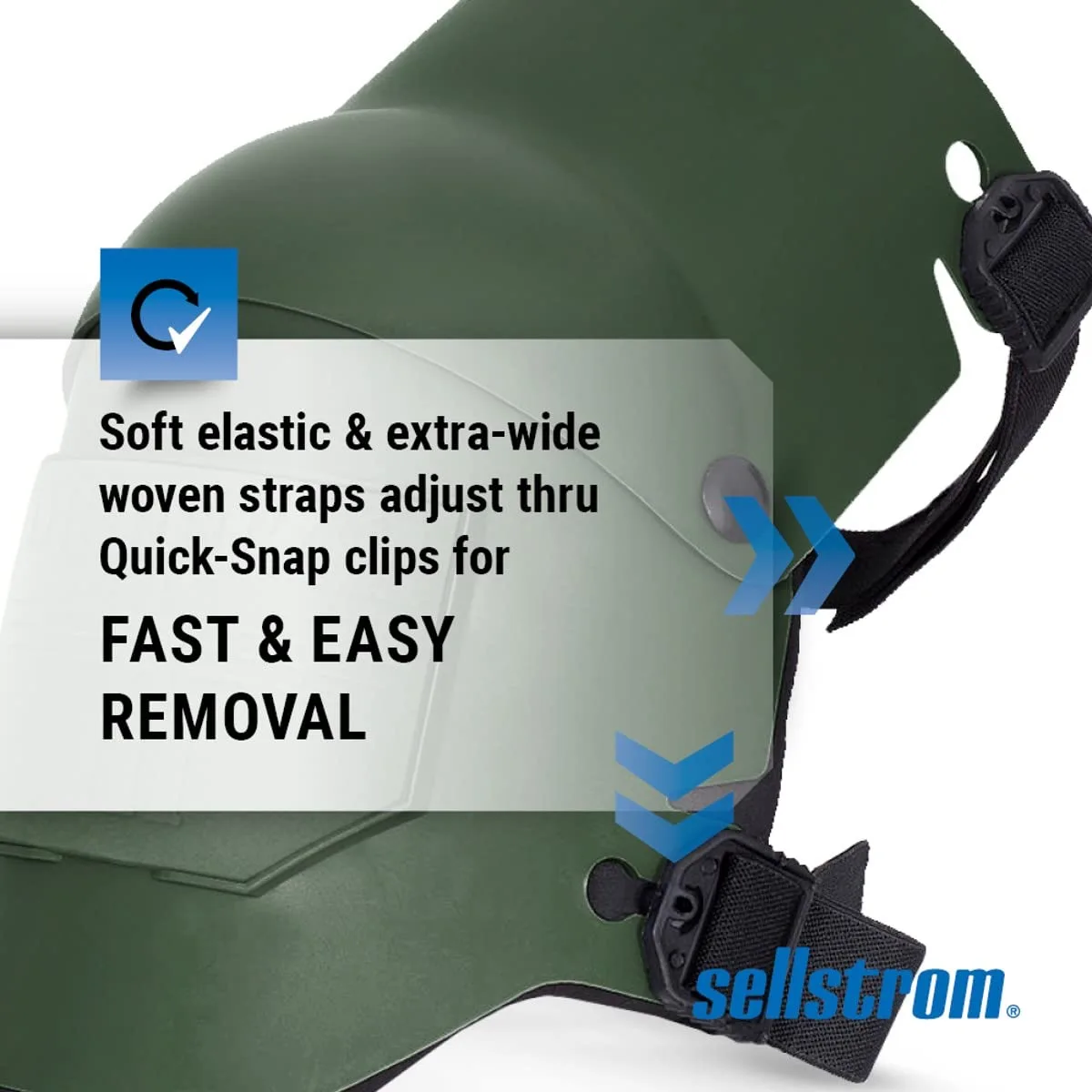 Sellstrom KneePro Ultra Flex III Professional Knee Pads with Triple-Layer Foam, Hinged Design & Speed Clips