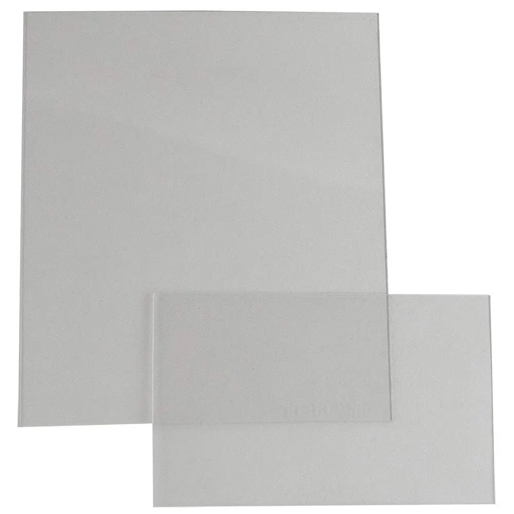 Sellstrom Replacement Cover Plates for WHM2000 Welding Helmet, Inner & Outer Plate Set, Clear, S19452