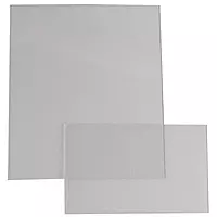 Sellstrom Replacement Cover Plates for WHM2000 Welding Helmet, Inner & Outer Plate Set, Clear, S19452