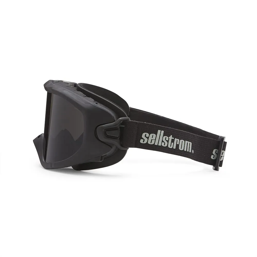 SELLSTROM Odyssey II Wildland Fire Safety Goggles - Anti-Fog, Anti-Scratch Eye Protection, FR Strap, Fits Over Glasses