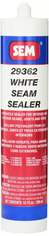 SEM 29362 White Seam Sealer - 10.1 fl. oz.
