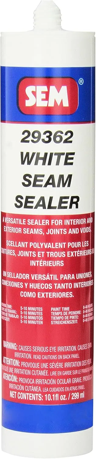 SEM 29362 White Seam Sealer - 10.1 fl. oz.