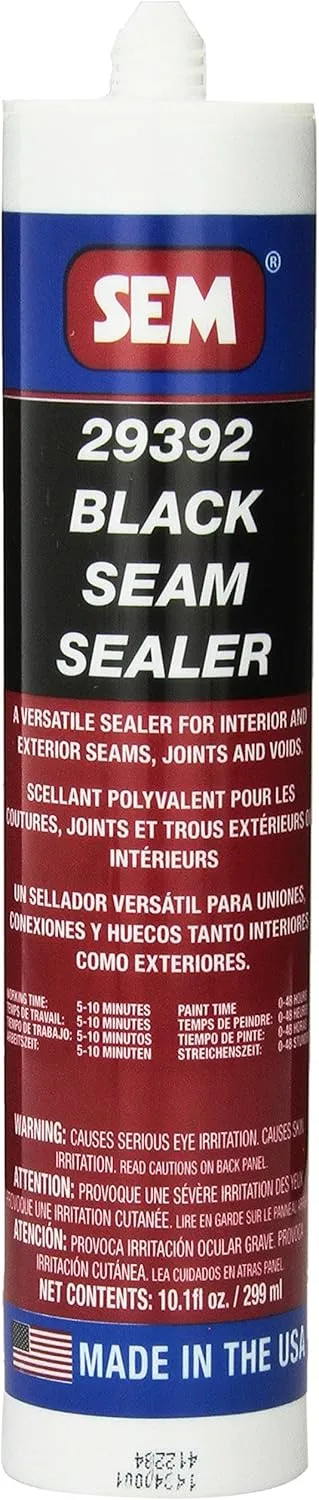 SEM 29392 Black Seam Sealer - 10.1 fl. oz.