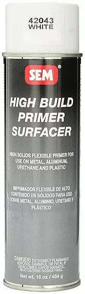 SEM 42043 White High Build Primer - 16 oz.