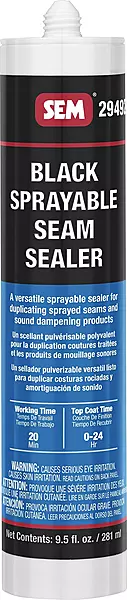 SEM 2-IN-1 Seam Sealer - 9.5 oz. Black (29492)
