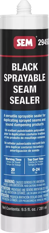 SEM 2-IN-1 Seam Sealer - 9.5 oz. Black (29492)