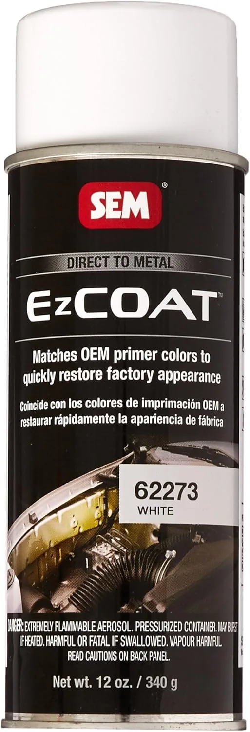 SEM Ez Coat - 16oz Aerosol Can - White