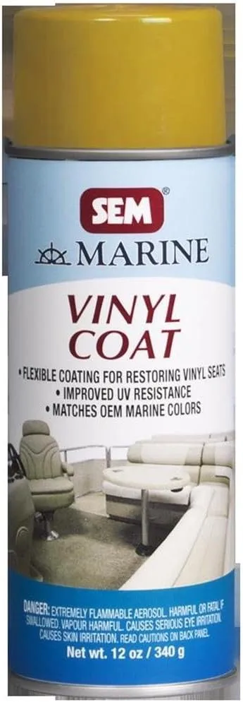 SEM M25113 Sea Ray Champagne Marine Vinyl Coat - 12 oz.
