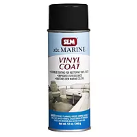SEM M25053 Ranger Black Marine Vinyl Coat - 12 oz.