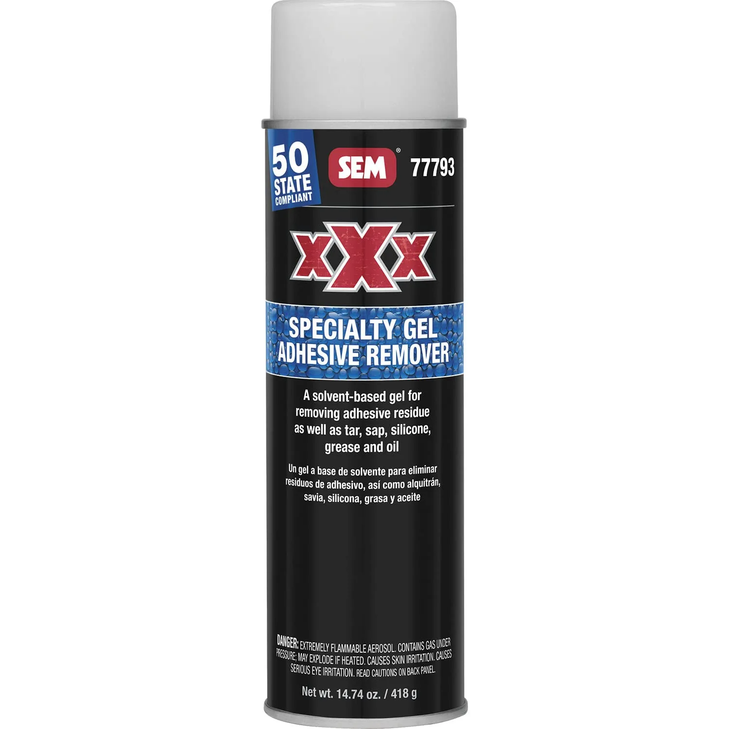 SEM XXX Specialty Gel Adhesive Remover - 20oz Aerosol Can