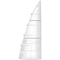 Standard Half-Batten Radial-cut Mainsail Standard Half-Batten Radial-cut Mainsail