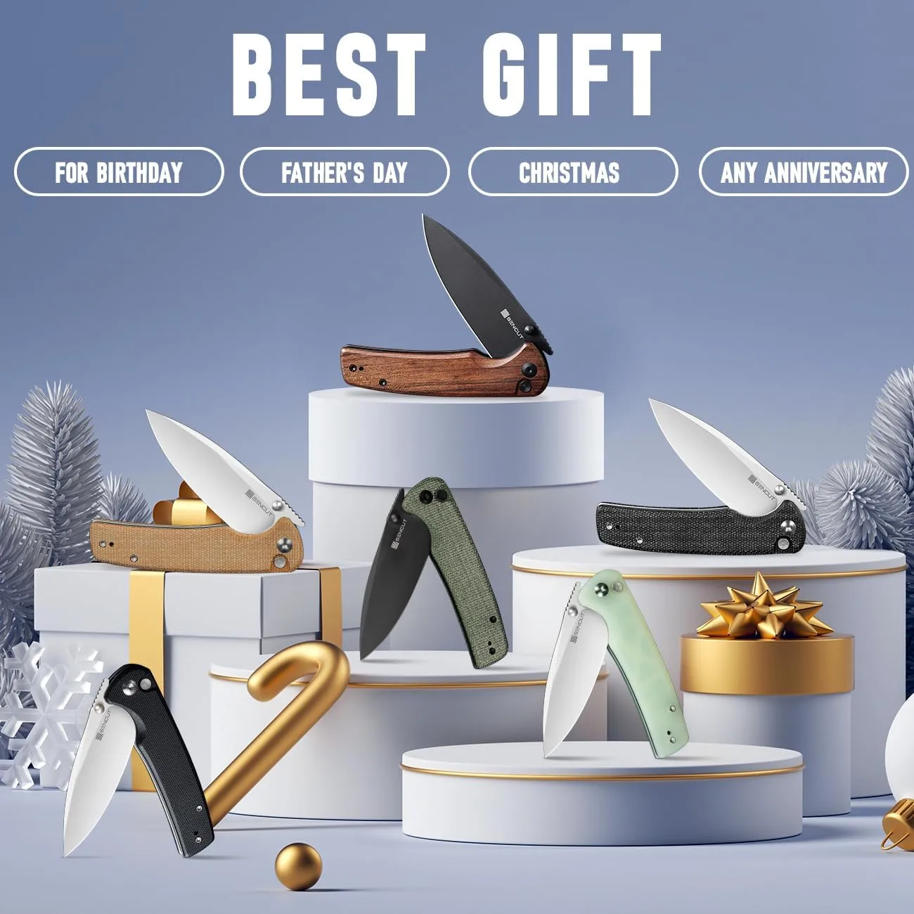 SENCUT Sachse Pocket Knife Folding Knife for EDC