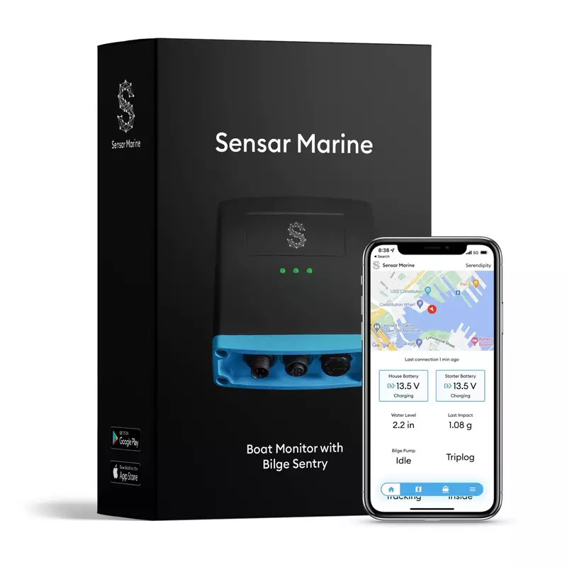 Sensar Boat Monitor Package w/o Bilge Sentry