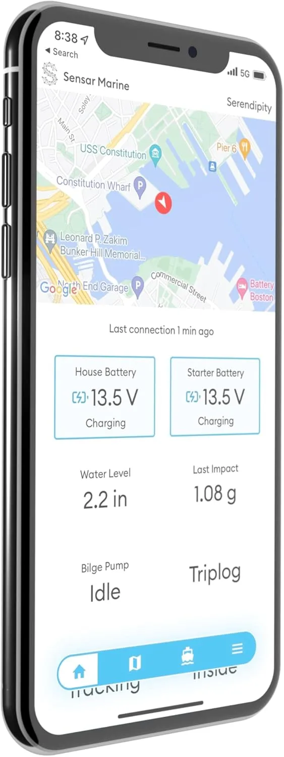 Sensar Boat Monitor Package w/o Bilge Sentry