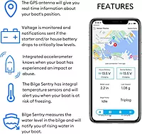 Sensar Boat Monitor Package w/o Bilge Sentry