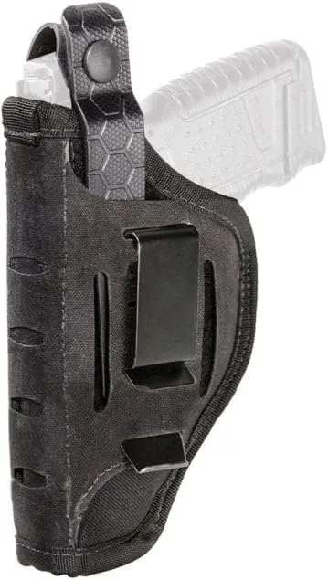 Sentry Ambidextrous Nylon Holster, Ambi, 3.25-3.75in Barrel, Medium/Large Auto, Black, 35AH05BK