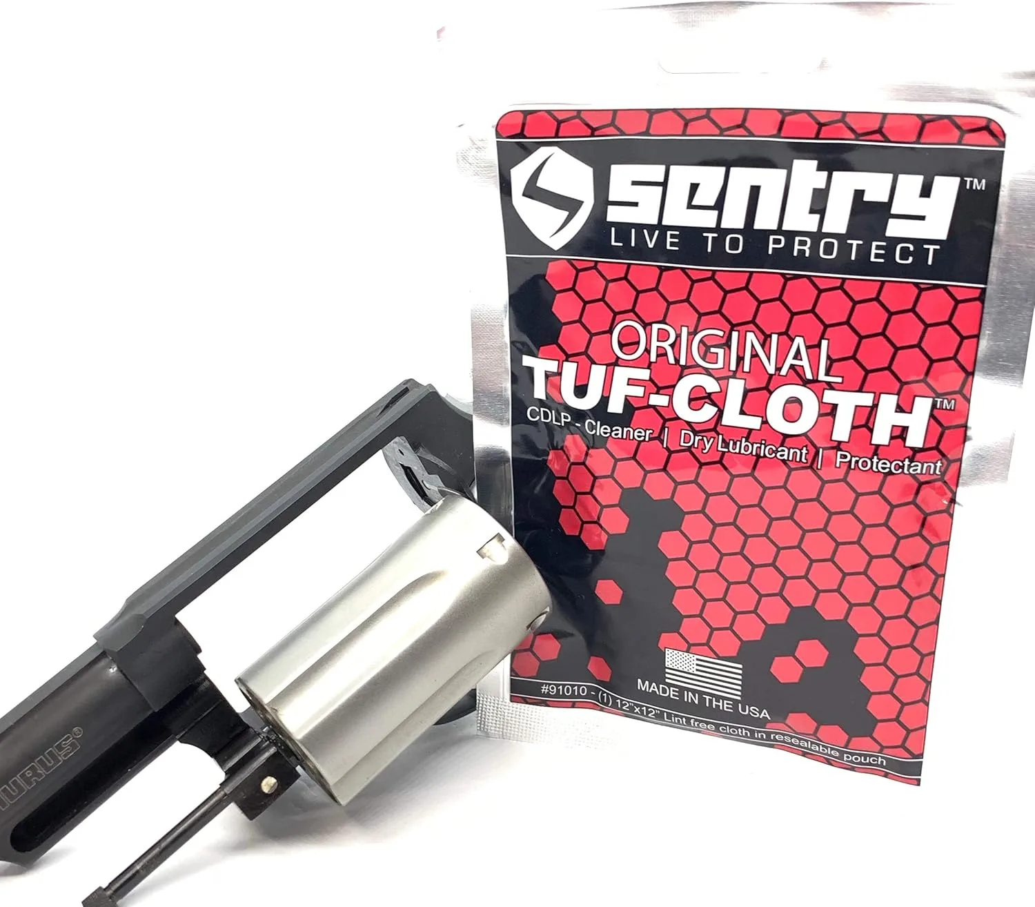 Sentry Solutions Tuf-Glide Dry Lube Gun Knife CLP Cloth Pouch