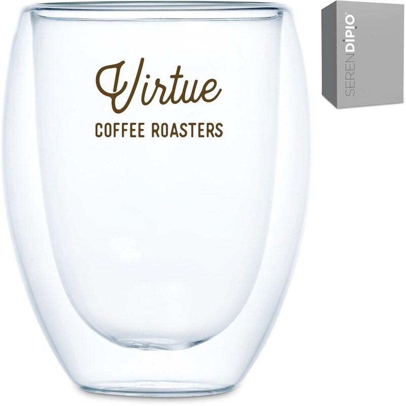 Lorenzo Glass Double-Wall Cup - 350ml