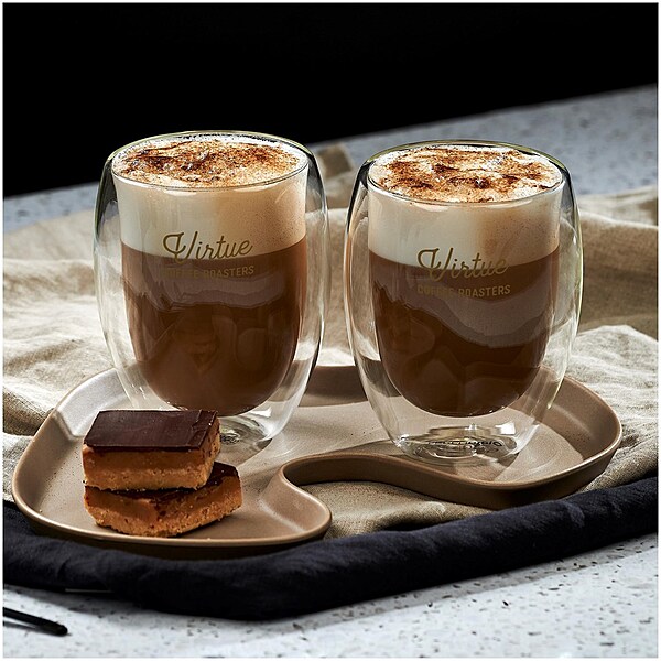 Lorenzo Glass Double-Wall Cup - 350ml