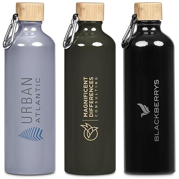 Origen Aluminium & Bamboo Water Bottle – 750ml