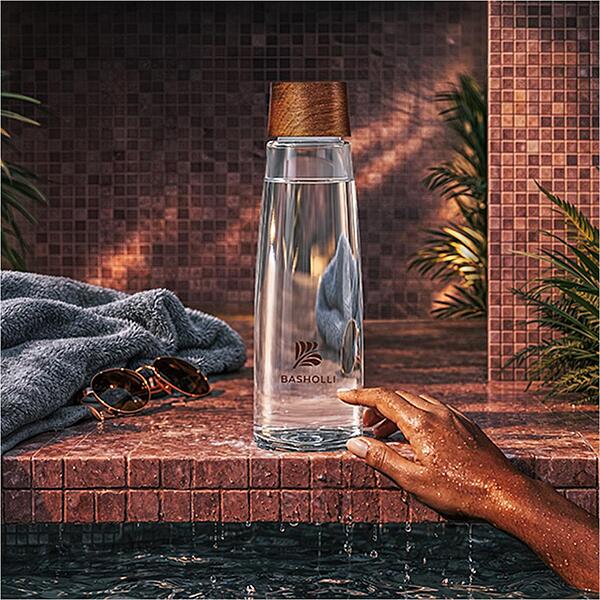 Windermere Glass Water Bottle - 600ml