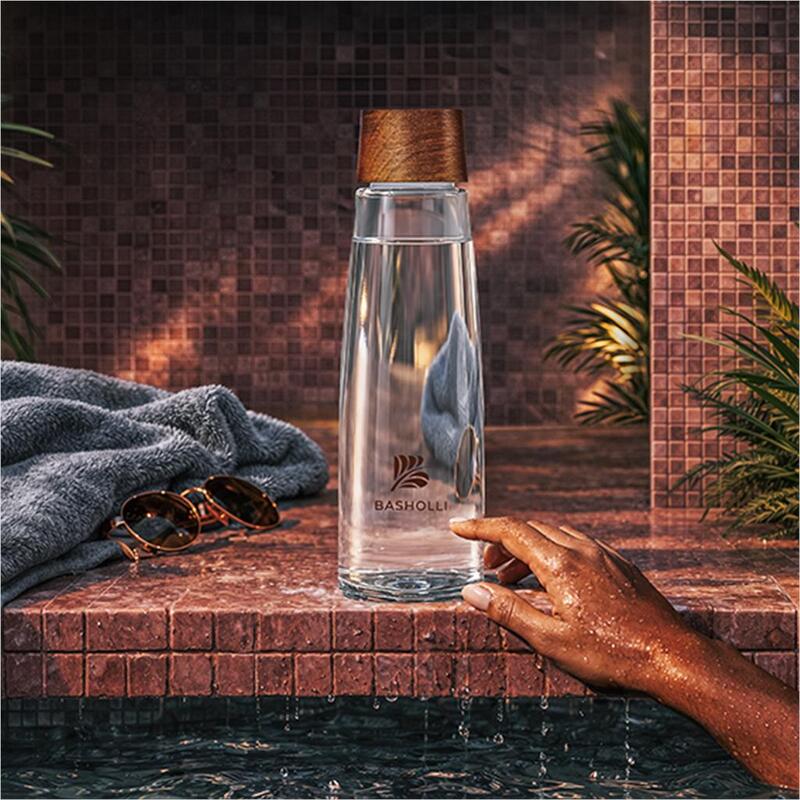 Windermere Glass Water Bottle - 600ml
