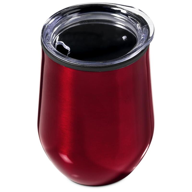 Madison Stainless Steel & Plastic Double-Wall Tumbler - 350ml