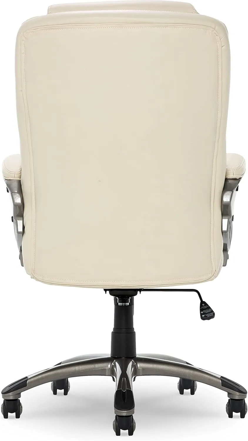 Serta Executive Office Chair, Adjustable Ergonomic Computer Chair with Layered Body Pillows, Waterfall Seat Edge