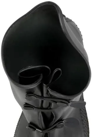 Servus SuperFit 12" PVC Dual Compound Men's Overboots, Black XL (size 14-15 boots) Black (11001-bagged)