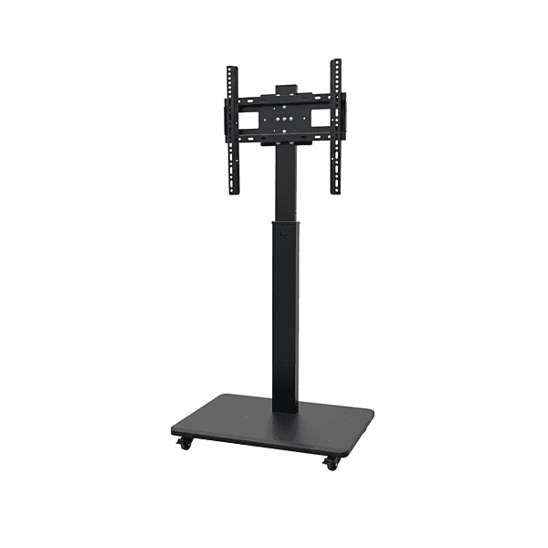HT-XZ07-B Heavy-Duty Trolly TV Stand  Wheels, Height & Rotation