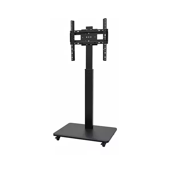 HT-XZ07-B Heavy-Duty Trolly TV Stand Wheels, Height & Rotation