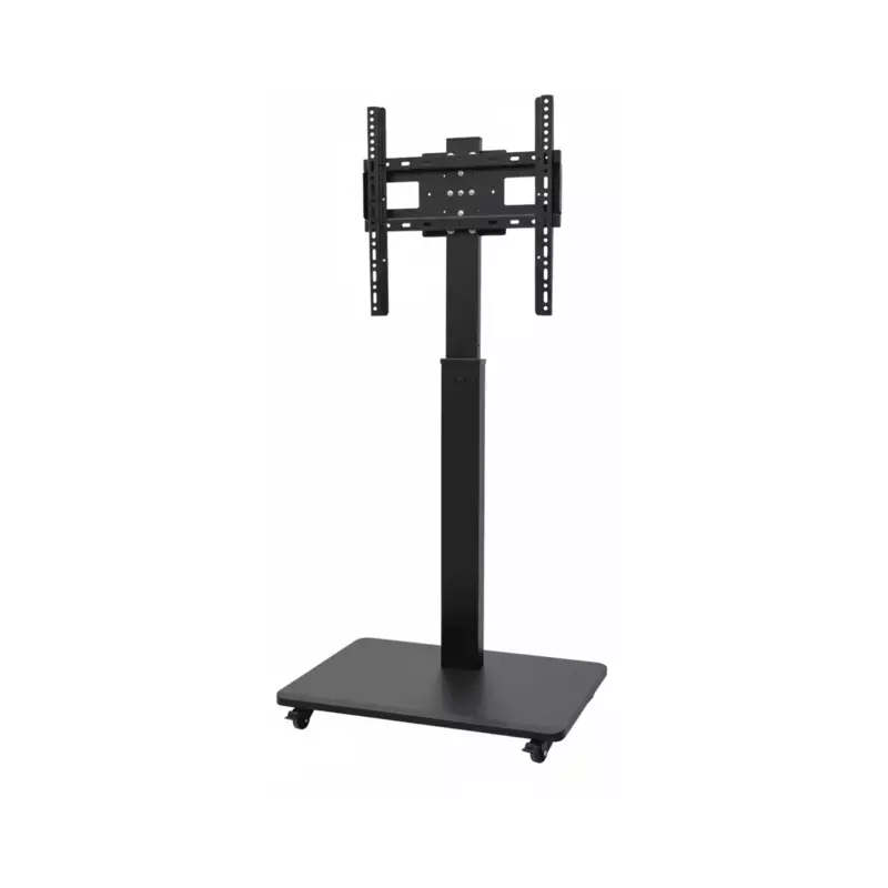 HT-XZ07-B Heavy-Duty Trolly TV Stand Wheels, Height & Rotation