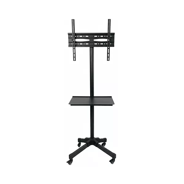 TC60 Trolly TV Stand Wheels & Shelf for 55 Inch TVs | 40kg Capacity