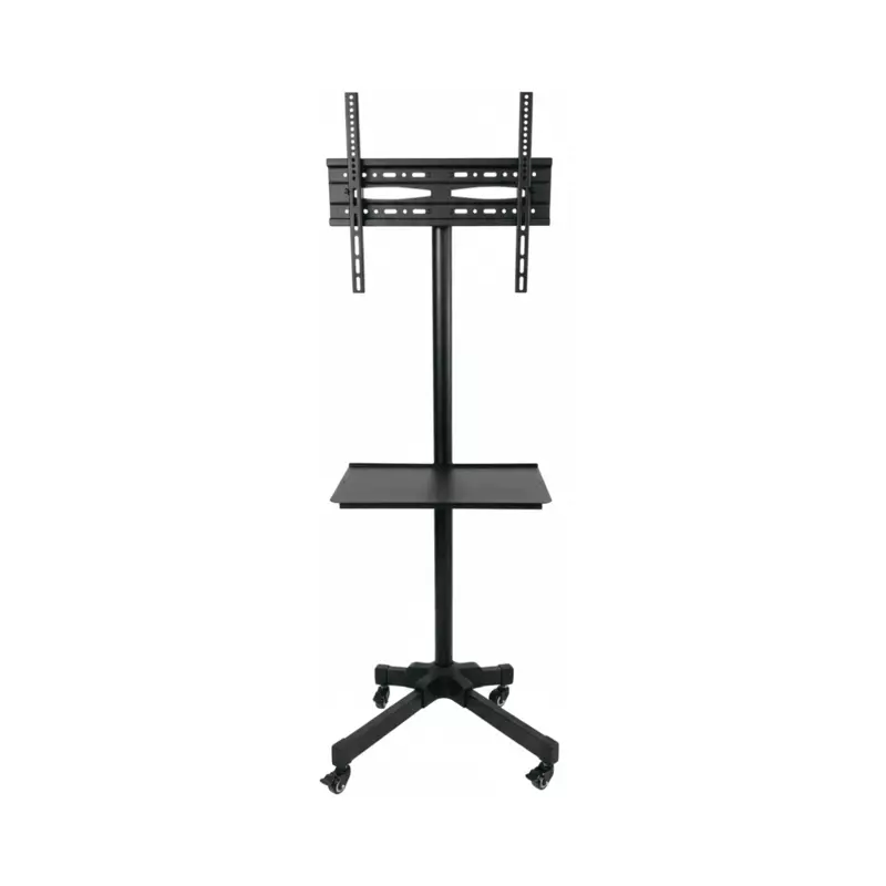 TC60 Trolly TV Stand Wheels & Shelf for 55 Inch TVs | 40kg Capacity